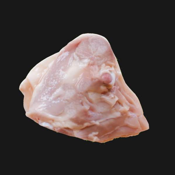 Chicken-thigh-with-bone,-with-skin